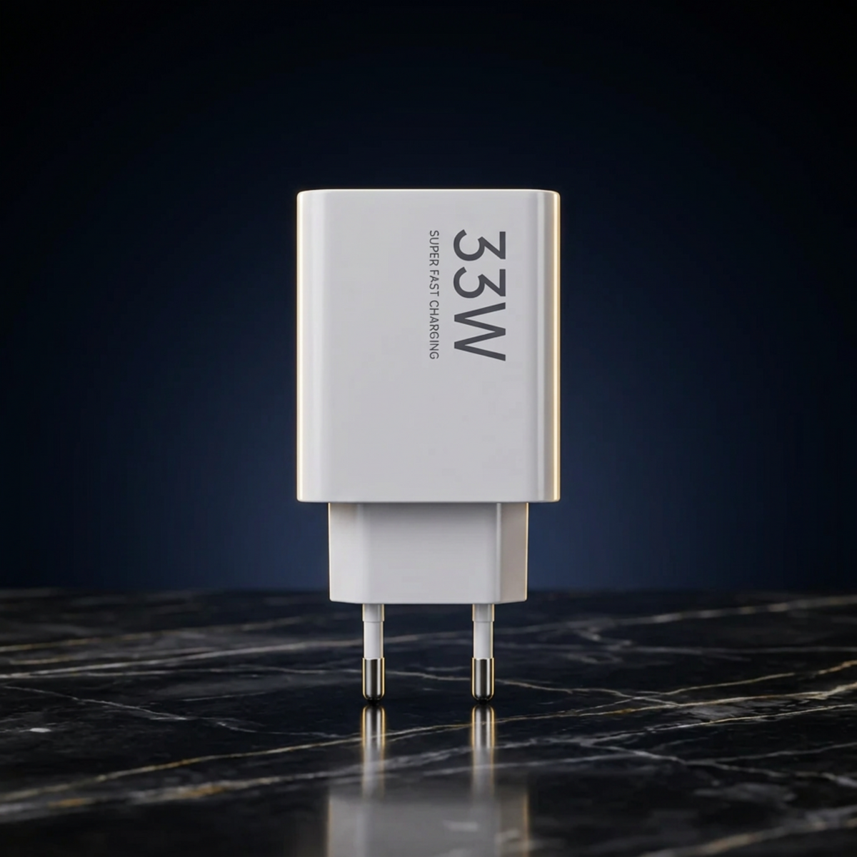33W Super Fast Charging Adapter | EU Plug – Universal Compatibility