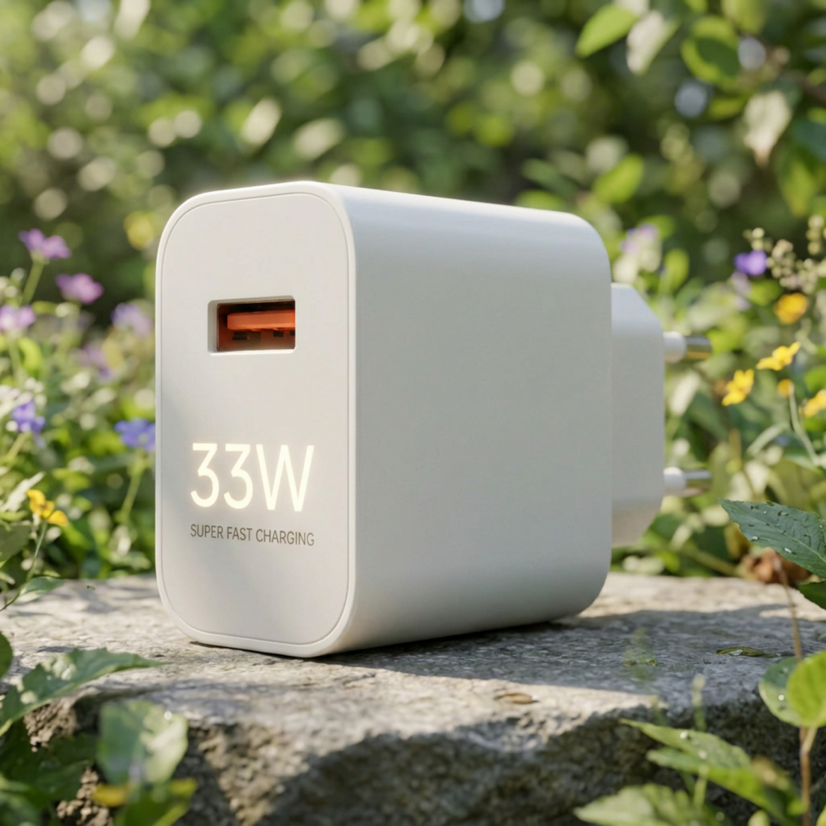 33W Super Fast Charging Adapter | EU Plug – Universal Compatibility