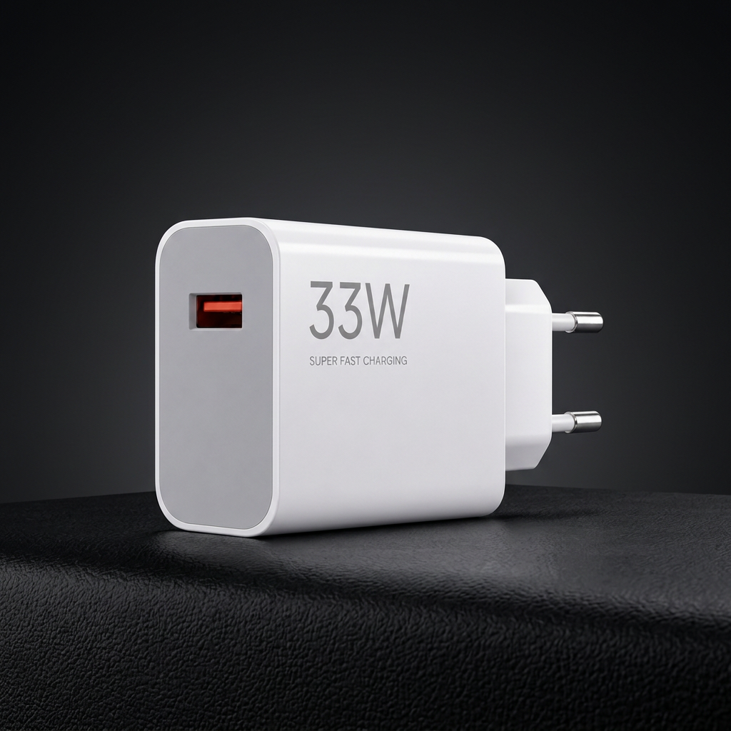 33W Super Fast Charging Adapter | EU Plug – Universal Compatibility