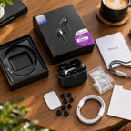 Pro 2 Wireless Earbuds with Charging Case - Black