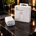 20W USB-C Fast Charging Power Adapter – White