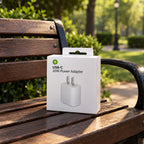 20W USB-C Fast Charging Power Adapter – White