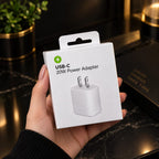 20W USB-C Fast Charging Power Adapter – White