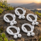 Gionee USB-C Wired Handsfree – White Earphones with Microphone