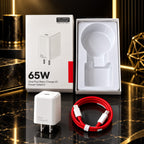 65W Fast Charging Adapter with Type-C Cable – OnePlus Warp Charge Style