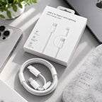 USB-C to Lightning & USB-C 60W Fast Charging Cable – White