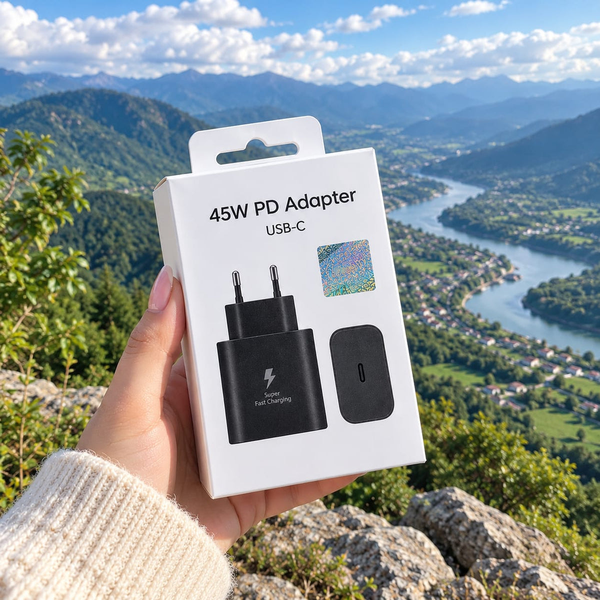 Samsung 45W USB-C Super Fast Charging Adapter – Black
