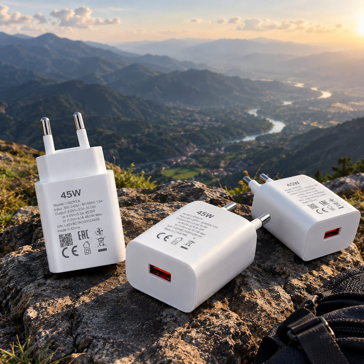Infinix 45W Fast Charging Adapter – White