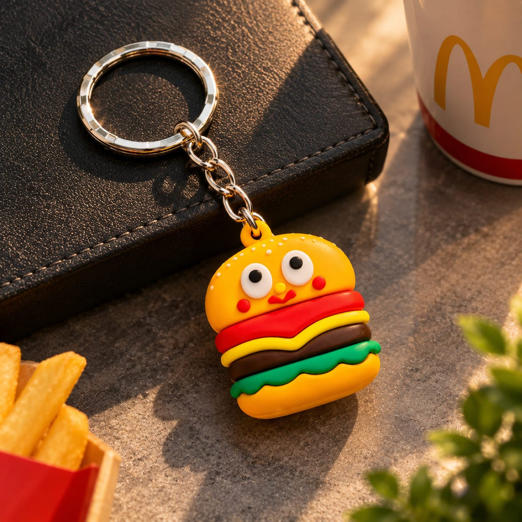 Cute Fast Food Keychains – Mini Food Charm