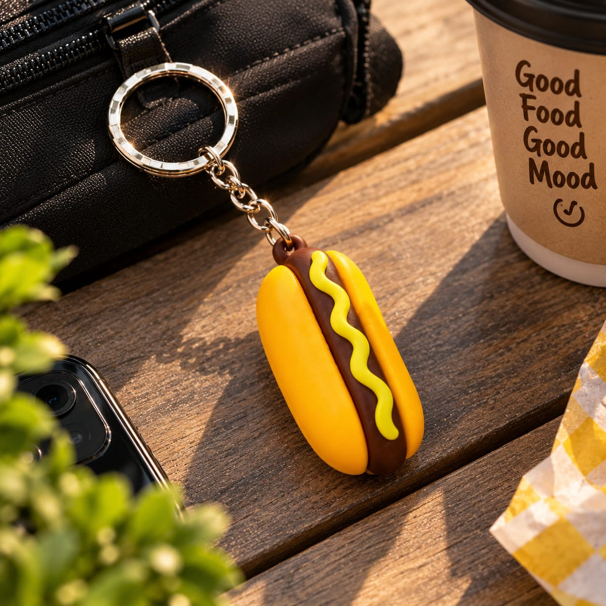 Cute Fast Food Keychains – Mini Food Charm