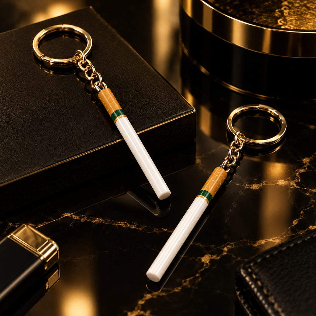 Cigarette Design Keychain