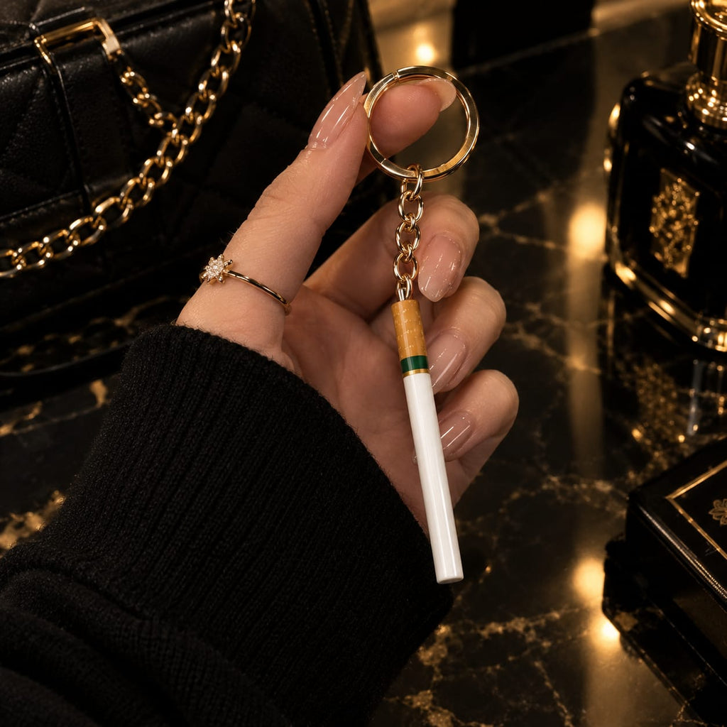 Cigarette Design Keychain