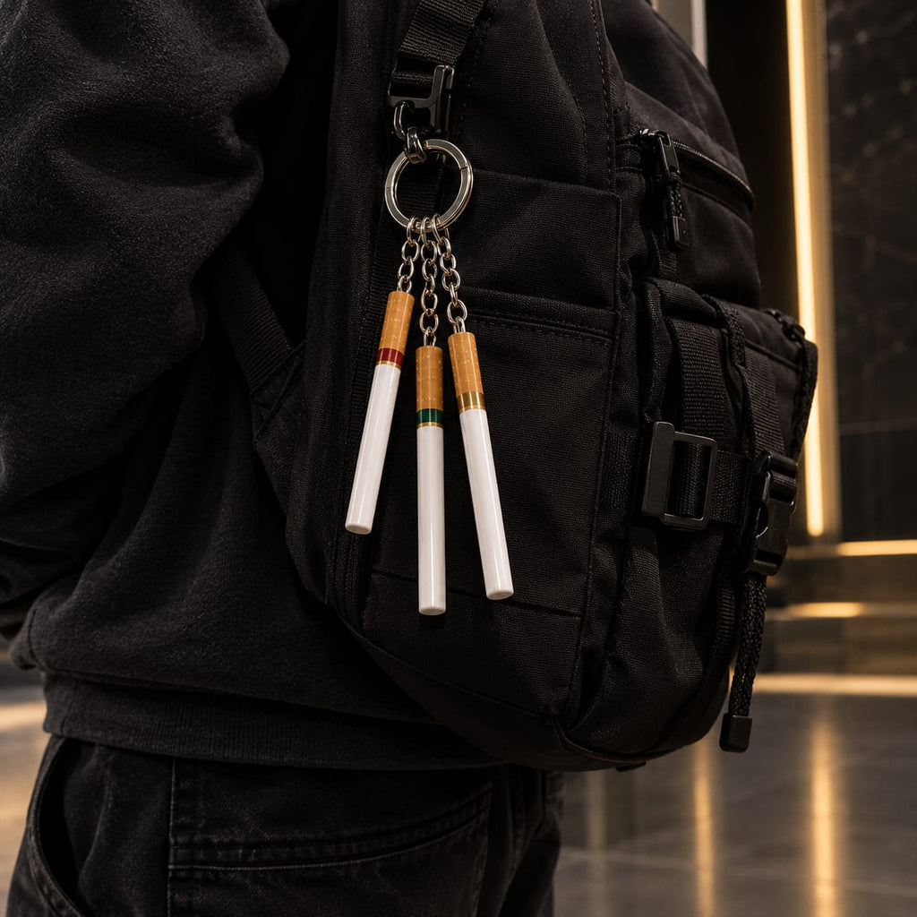Cigarette Design Keychain