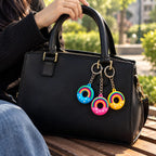 Colorful Rainbow Keychain Set – Cute Star Design