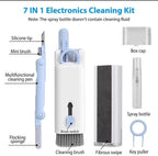 7-in-1 Keyboard & Electronics Cleaning Kit | Multi-Functional Cleaning Set for Laptops, Earbuds, Phones & Devices