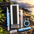 7-in-1 Keyboard & Electronics Cleaning Kit | Multi-Functional Cleaning Set for Laptops, Earbuds, Phones & Devices