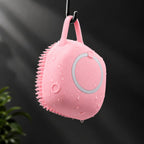 Soft Silicone Bath Brush with Hooks | Gentle Body Scrubber for Babies & Adults | With Box
