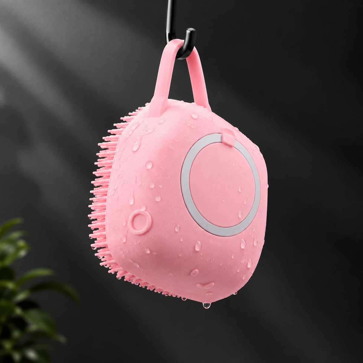 Soft Silicone Bath Brush with Hooks | Gentle Body Scrubber for Babies & Adults | With Box