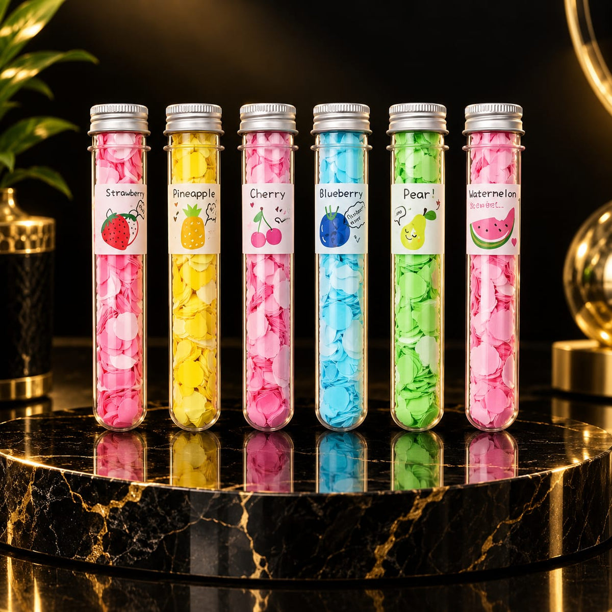 Portable Disposable Soap Paper Flakes | Flower-Shaped Travel Soap Sheets in Tube Bottle